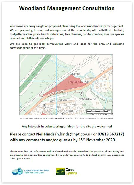 Woodland Consultation – Melincourt – Resolven District News